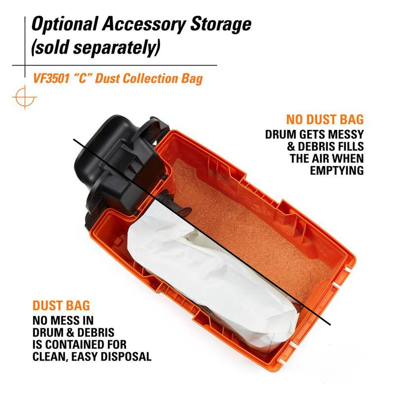 RIDGID 3 Gal. 5.0 Peak HP NXT Shop Vac Wet Dry Vacuum with Accessories, Pro Gear Attachment, Rolling Tool Cart and Tool Case - HD0300PGB