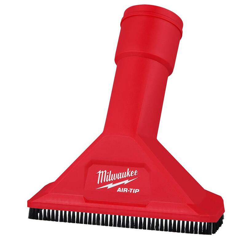 Milwaukee AIR-TIP 2-1/2 in. Rocking Utility Nozzle Attachment With Brushes for Wet/Dry Shop Vacuums (1-Piece) - 49-90-2039