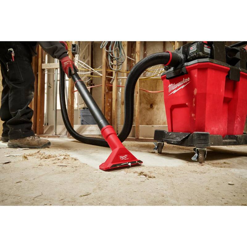 Milwaukee AIR-TIP 2-1/2 in. Magnetic Utility Nozzle Attachment for Wet/Dry Shop Vacuums (1-Piece) - 49-90-2033