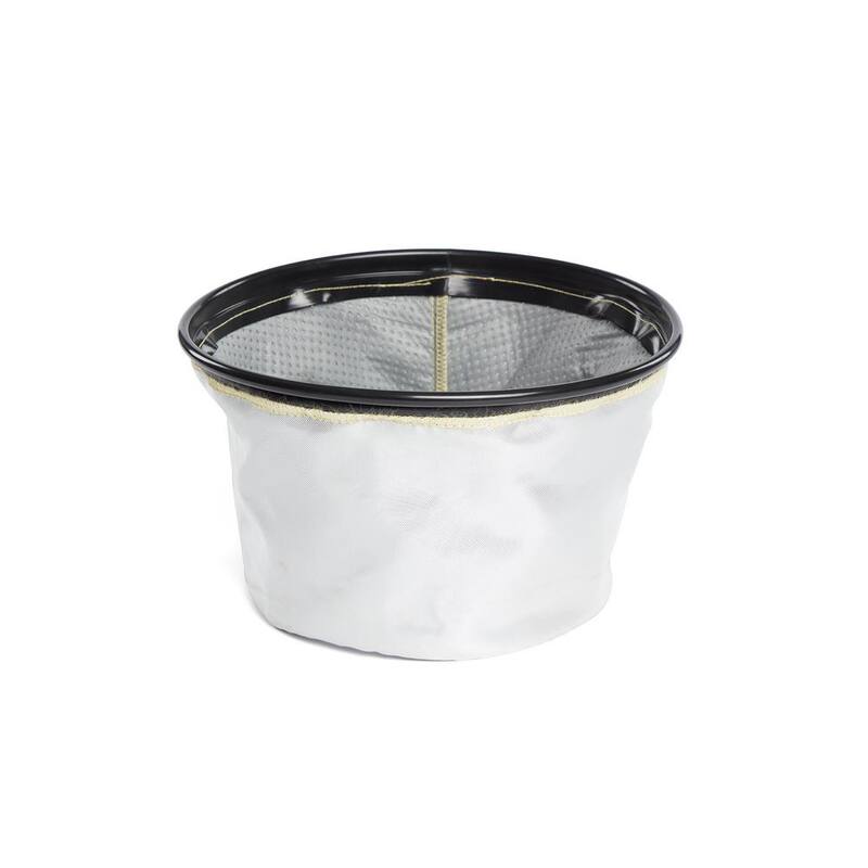 RIDGID Replacement Dry Pick-up Only Shop Vac Micro Cloth Drum Filter for 5 Gal. Ash Vacuum HDAV0500 (1-Pack) - VFA0500