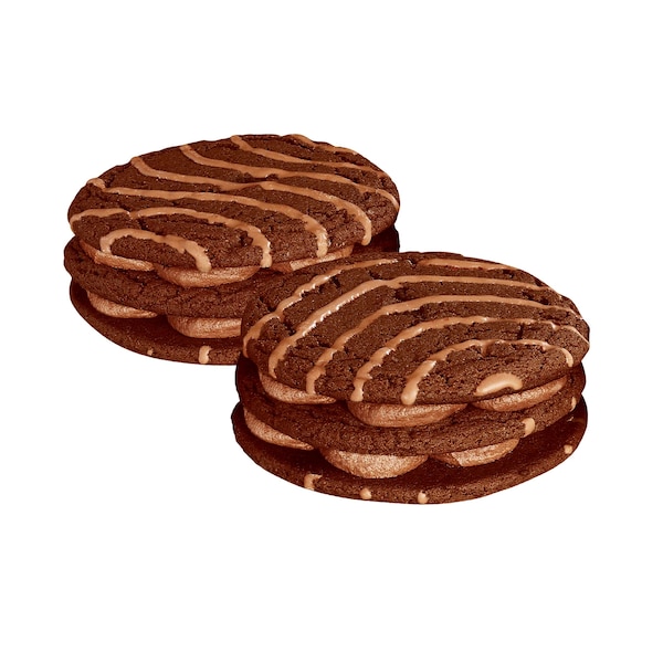 Little Debbie Máquina expendedora doble de Fudge Round, paquete de 54 - 89291