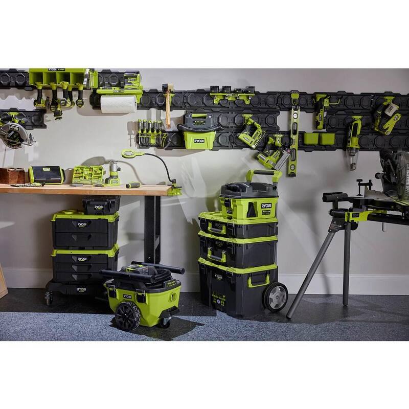 RYOBI ONE+ 18V Cordless 6 Gal. Wet Dry Vacuum (Tool Only) with 7 ft. x 1-7/8 in. Replacement Hose - A32VH02-PCL735B