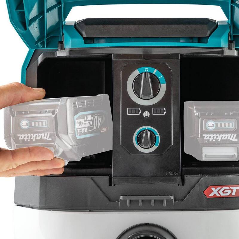 Makita 40V max XGT Brushless Cordless 4 Gal. Wet/Dry Dust Extractor/Vacuum (Tool Only) - GCV03Z