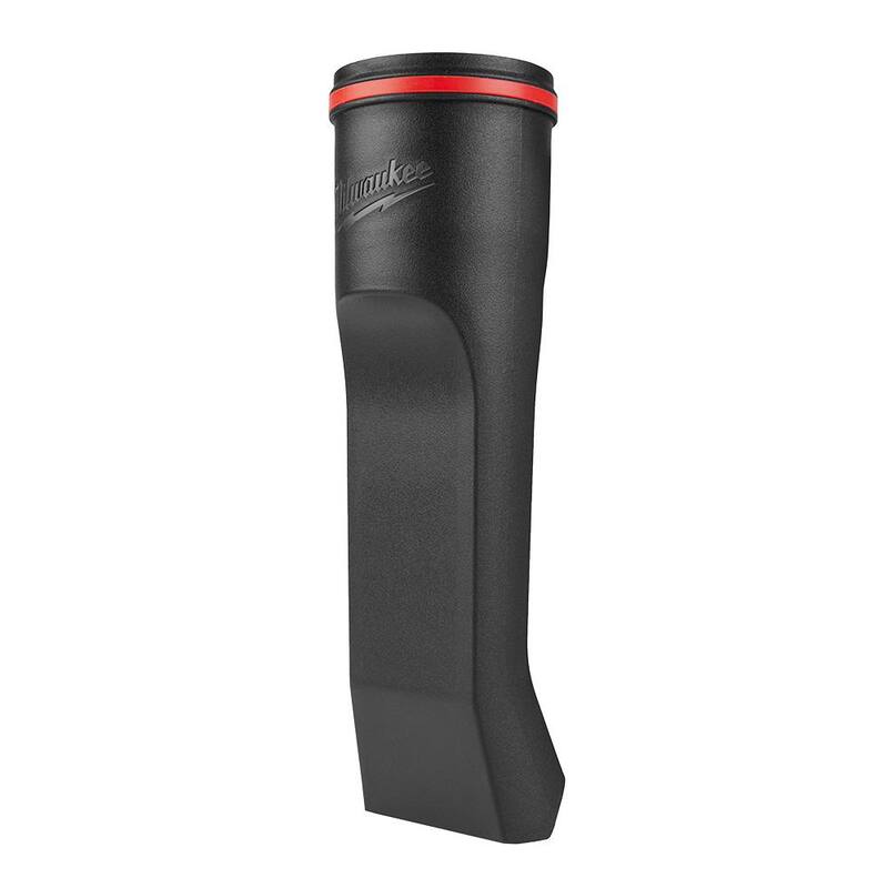 Milwaukee 2-1/2 in. Curved Nozzle for Wet/Dry Shop Vacuums (1-Piece) - 49-90-2003