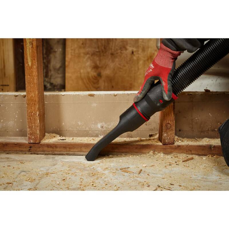 Milwaukee 2-1/2 in. Curved Nozzle for Wet/Dry Shop Vacuums (1-Piece) - 49-90-2003