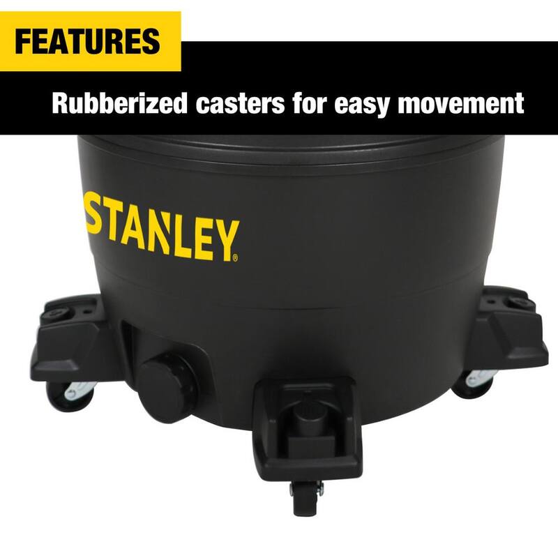 Stanley 16 Gal. Wet/Dry Vacuum with Hose Accessories - SL18199P-16A