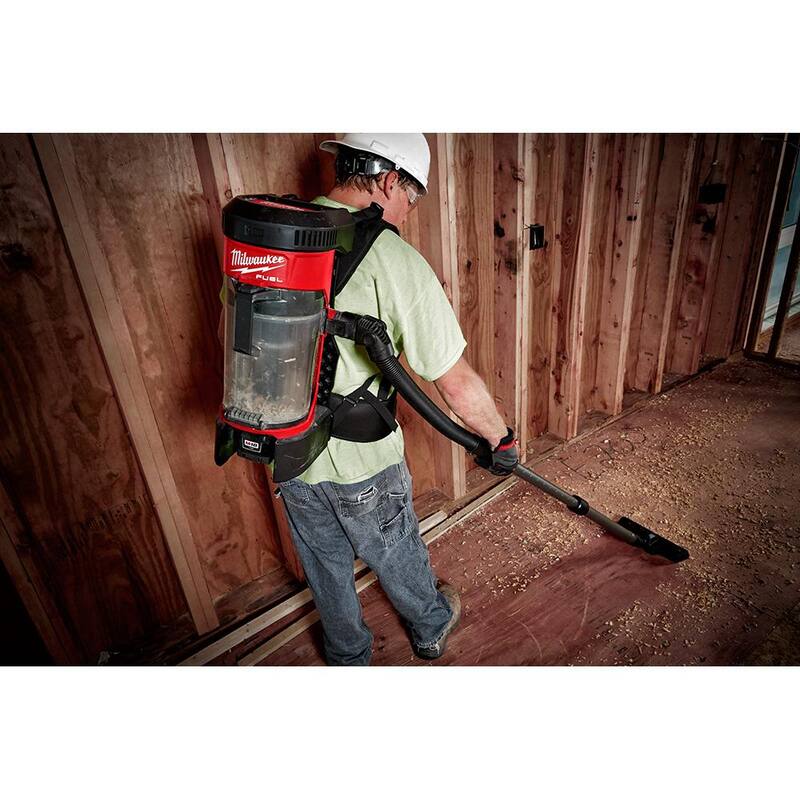 Milwaukee M18 FUEL 18-Volt Lithium-Ion Brushless 1 Gal. Cordless 3-in-1 Backpack Vacuum W/ Jigsaw (2-Tool) - 0885-20-2737-20