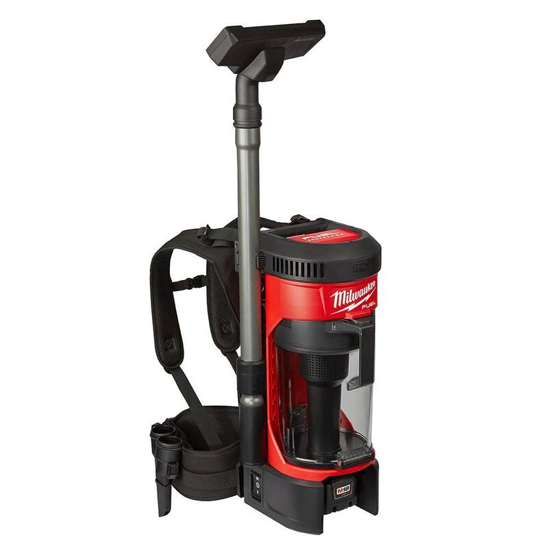 Milwaukee M18 FUEL 18-Volt Lithium-Ion Brushless 1 Gal. Cordless 3-in-1 Backpack Vacuum and Router Kit - 0885-20-48-59-1880-2723-20