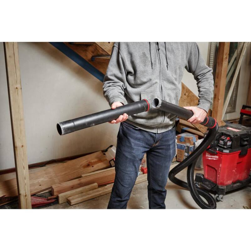 Milwaukee 2-1/2 in. Extension Wand for Wet/Dry Shop Vacuums (1-Piece) - 49-90-2007