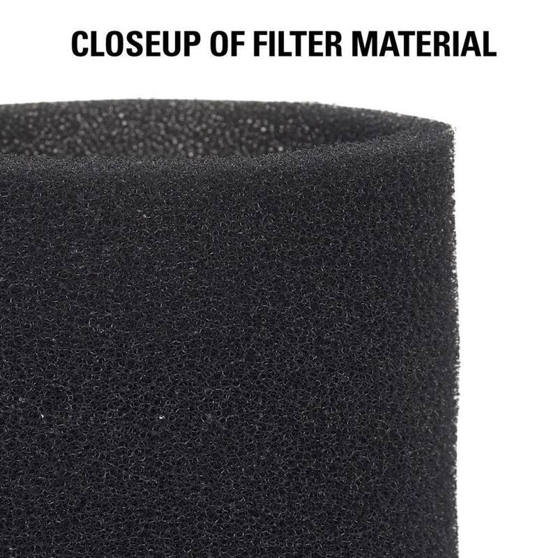 MULTI FIT Replacement Wet Debris Application Wet Dry Vacuum Foam Sleeve Filter for Select Shop-Vac Brand Shop Vacs (3-Pack) - VF2001A