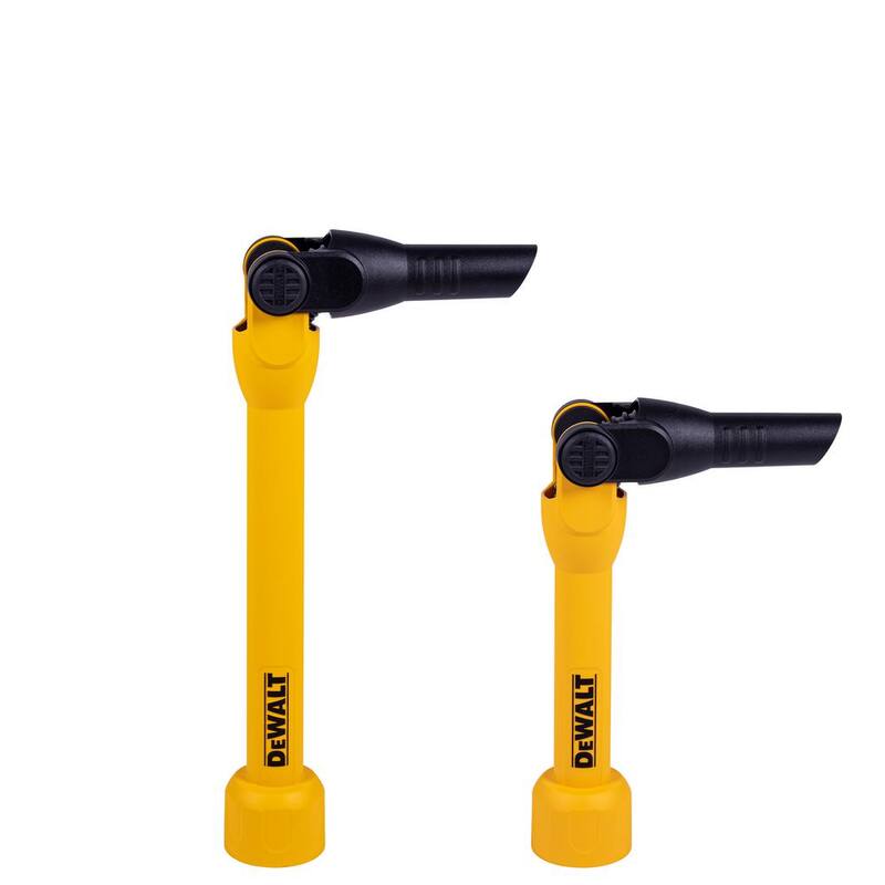 DEWALT Pivoting Extension Wand 1-1/4 in. to 2-1/2 in. Wet/Dry Vacuum 2-Piece - DXVA00-1200