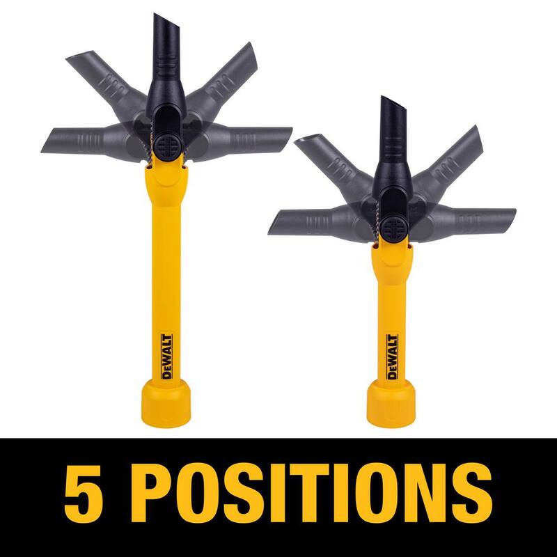 DEWALT Pivoting Extension Wand 1-1/4 in. to 2-1/2 in. Wet/Dry Vacuum 2-Piece - DXVA00-1200