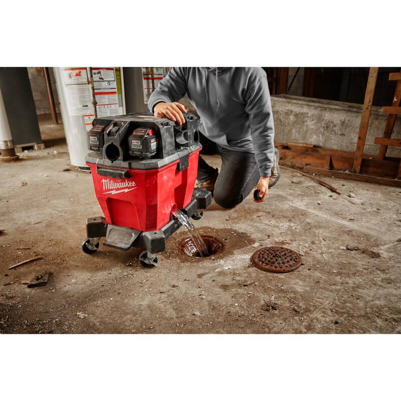 Milwaukee M18 9 Gal. Wet/Dry Vacuum Tank - 0912-20