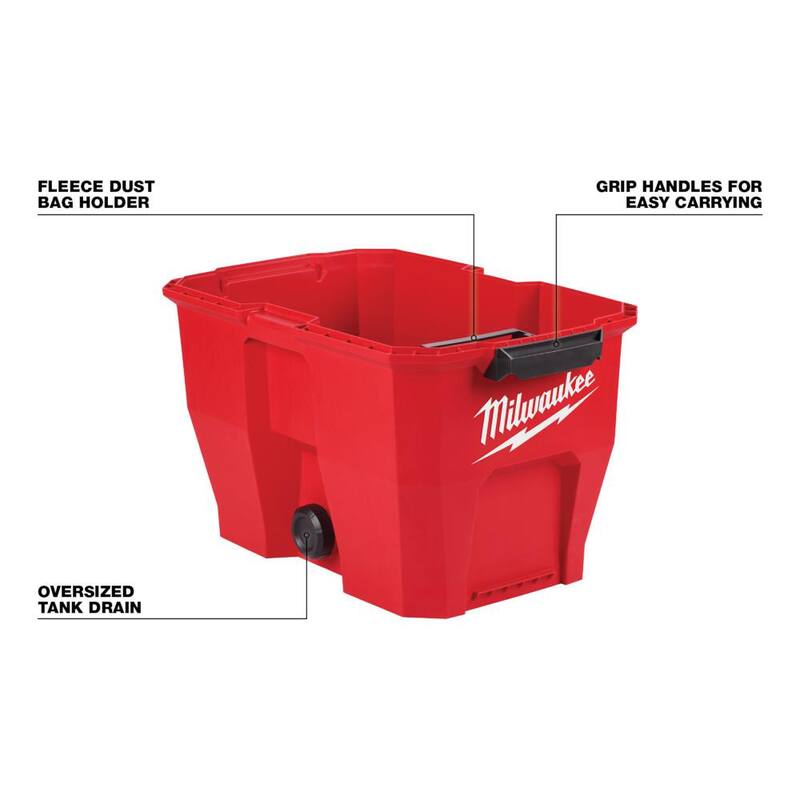 Milwaukee M18 9 Gal. Wet/Dry Vacuum Tank - 0912-20