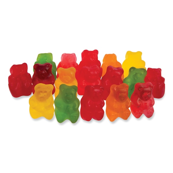 Bocadillos de Oficina. Variedad de dulces, ositos de goma, bolsa de 1 libra - 00669.