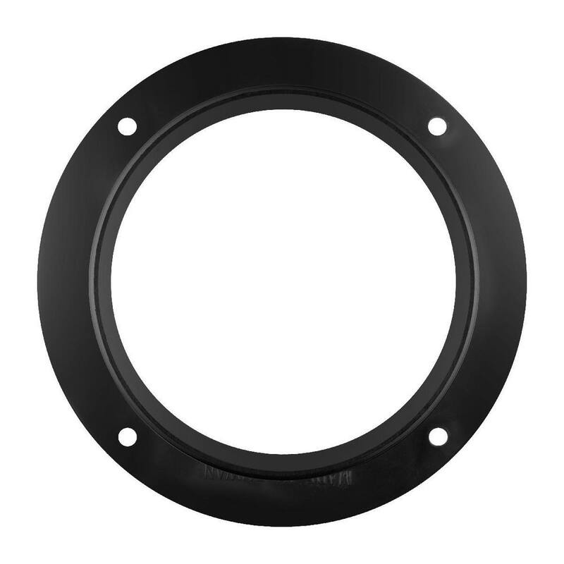 POWERTEC 4 in. OD Inlet Flange, Dust Collection Ducting Connector for Dust Collection System (4-Pack) - 70126-P4
