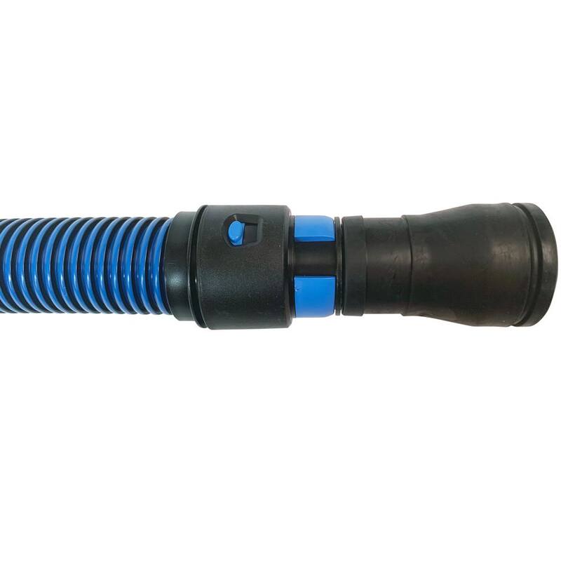 Cen-Tec 16 ft. Antistatic Vacuum Hose for Shop Vacs with Expanded Multi-Brand Power Tool Adapter Set - 95193