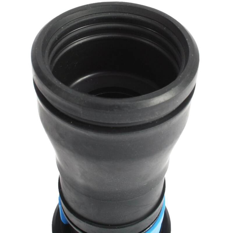 Cen-Tec Quick Click Dust Collection Separator, with 16 ft. Hose and Adapter Set and Urethane Ducting Hose - 97756