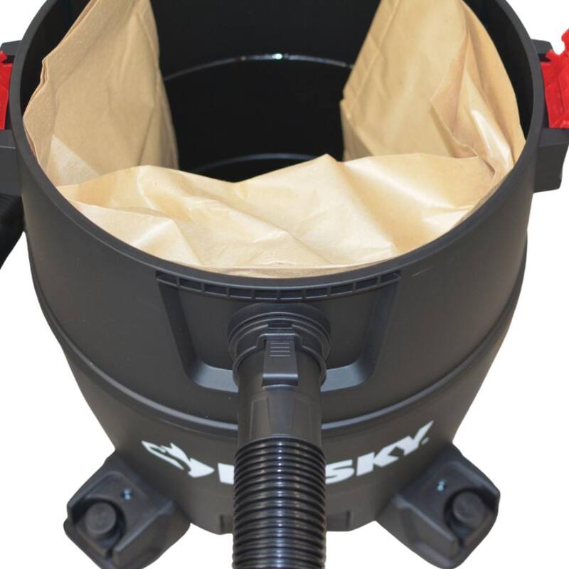Universal Disposable Filter Dust Bag for 16 Gallon Wet/Dry Vacuum - 3 Pack - AT19-3102