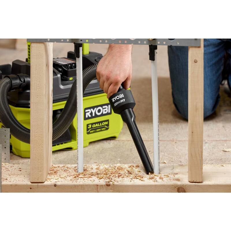RYOBI UniversalFit Wet/Dry Vacuum Crevice Accessory Tool - A32UA01