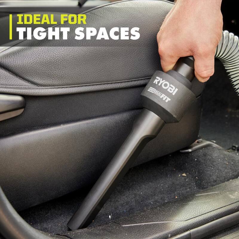 RYOBI UniversalFit Wet/Dry Vacuum Crevice Accessory Tool - A32UA01