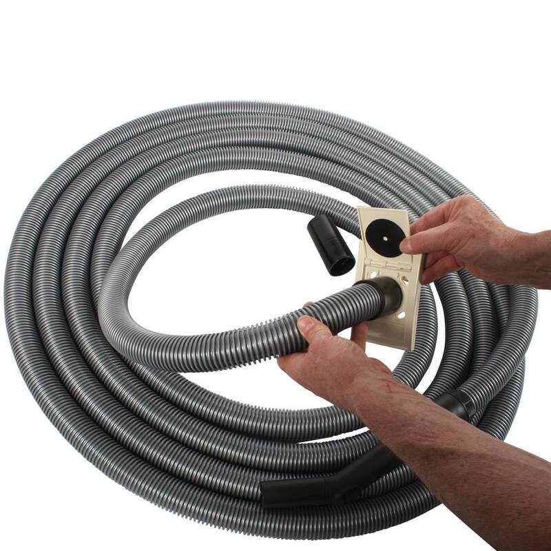 Cen-Tec 30 ft. Universal Extension Hose for Shop and Garage Vacuums, Central Vacuums, and Utility Vacuums - 95358