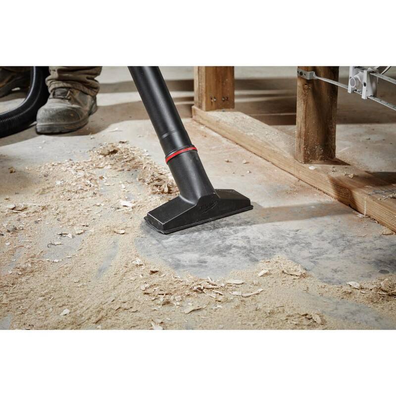 Milwaukee 2-1/2 in. Floor Utility Nozzle for Wet/Dry Shop Vacuums (1-Piece) - 49-90-2009