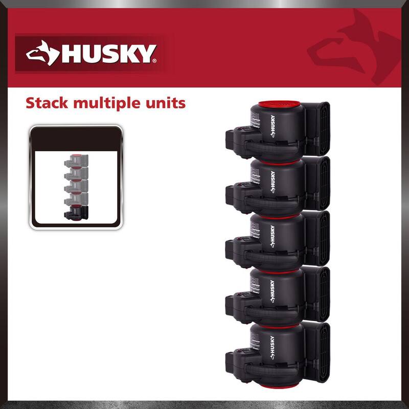 Husky 1/5 HP 6.89 in. 3-Speed Blower Fan in Black with Extended Timer - AM1180