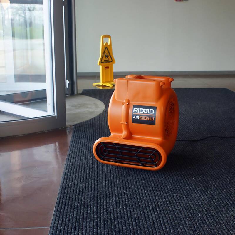 RIDGID 1625 CFM 3-Speed Blower Fan Air Mover with 3 Operating Positions for Water Damage Restoration - AM2286