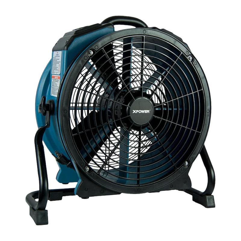 XPOWER 3600 CFM Professional 18 in. Blower Fan Variable Speed Sealed Motor Axial Fan with Timer and Daisy Chain - X-47ATR