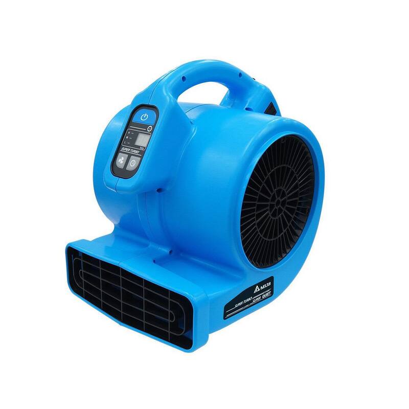 Delta Breez Powerful 1200 CFM 3-Speed DC Motor Ultra Quiet Blower Fan Air mover for Carpet, Water Damage Restoration - VCBAMR1200