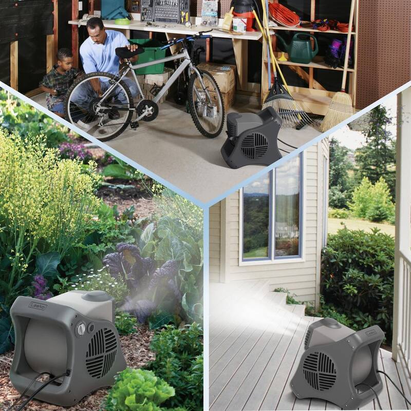 Lasko 15 in. Tall Misto Outdoor Misting Fan - 7050