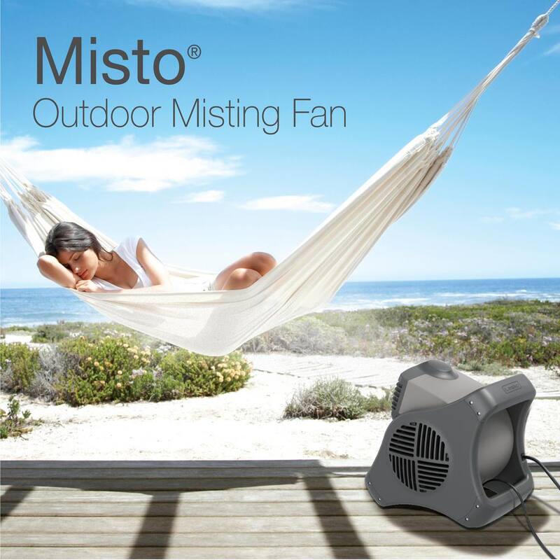 Lasko 15 in. Tall Misto Outdoor Misting Fan - 7050