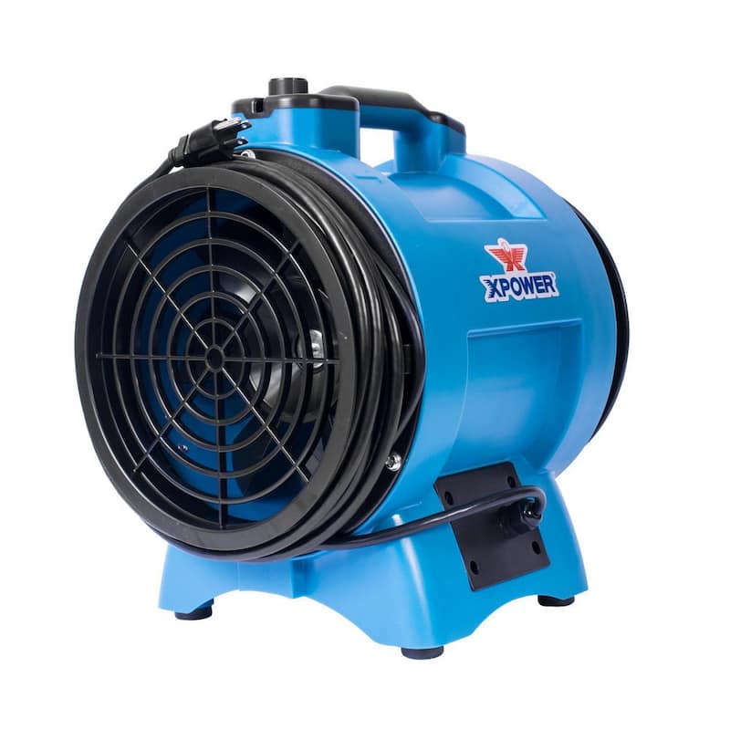 XPOWER 12 in. Variable Speed Industrial Confined Space Fan - X-12