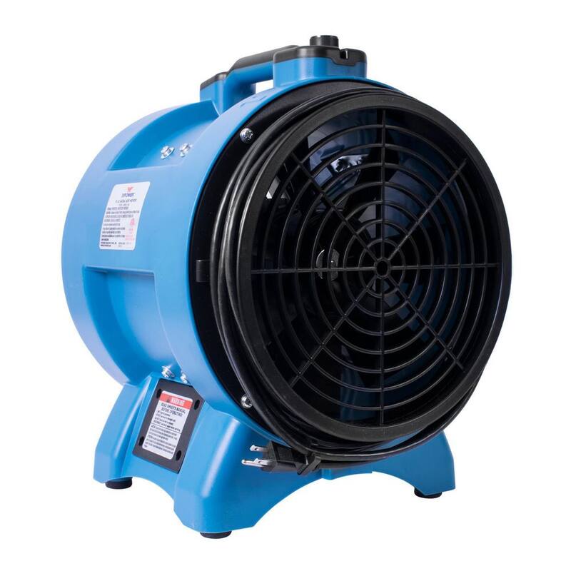 XPOWER 12 in. Variable Speed Industrial Confined Space Fan - X-12