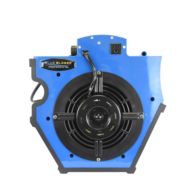 BLUE BLOWER PROFESSIONAL Blue Blower Multi-Position Professional Air Mover - 1200 CFM - BB-12000H