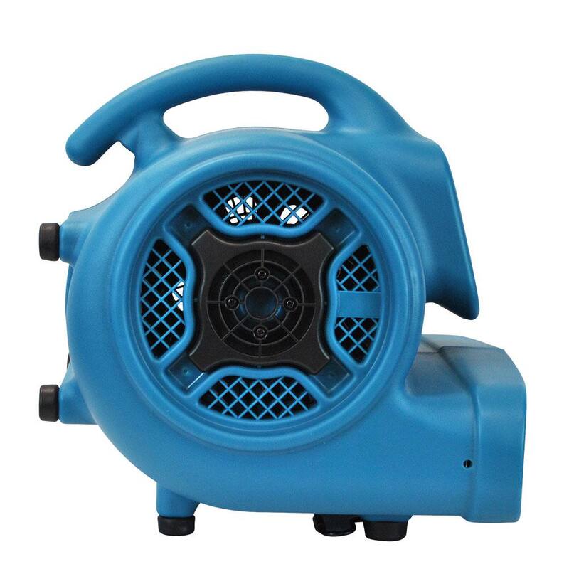 XPOWER P-400 1/4 HP 1600 CFM 3-Speed Air Mover Blower Fan - P-400-Blue