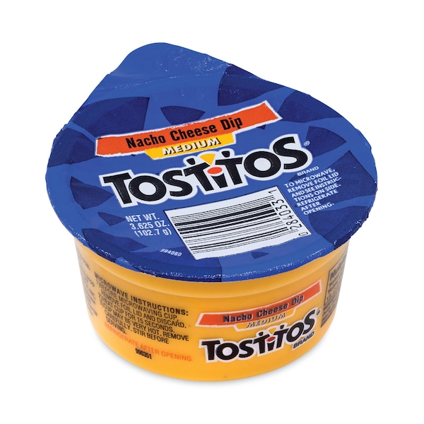Tostitos Nacho Cheese Dip en Vasitos para Llevar, 3.8 oz por Vaso, paquete de 30 - 47903