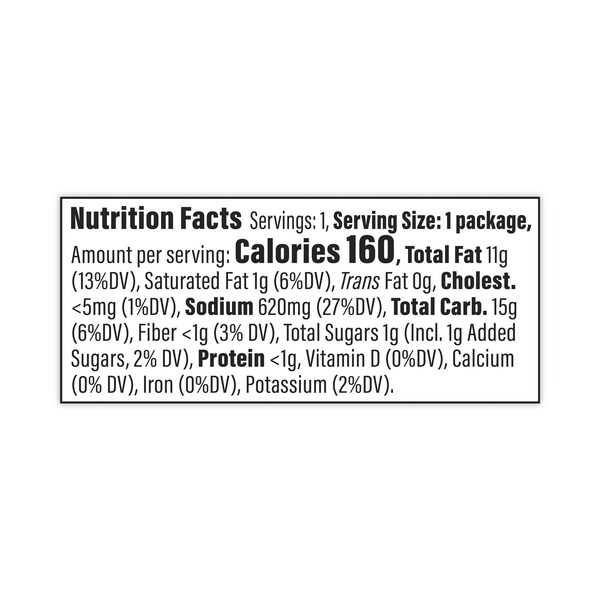 Tostitos Nacho Cheese Dip en Vasitos para Llevar, 3.8 oz por Vaso, paquete de 30 - 47903