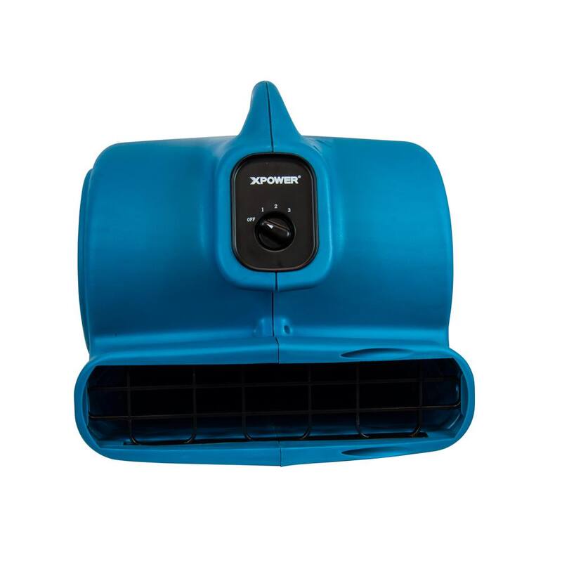 XPOWER P-630 1/2 HP High Velocity Air Mover - P-630-Blue