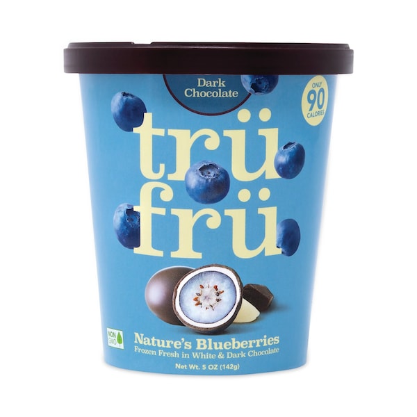 Arándanos azules ultrafríos de la naturaleza cubiertos de chocolate blanco y negro, taza de 5 oz, paquete de 8 - 823F