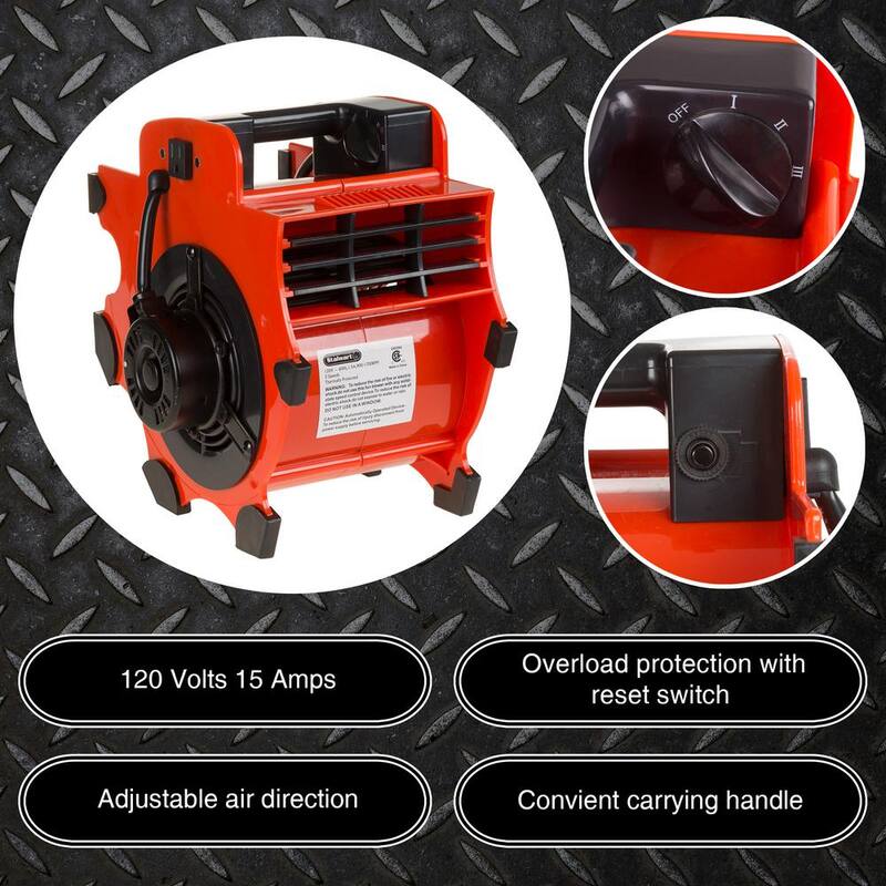 Stalwart Portable Adjustable Blower Fan with 3 Speeds - M600038