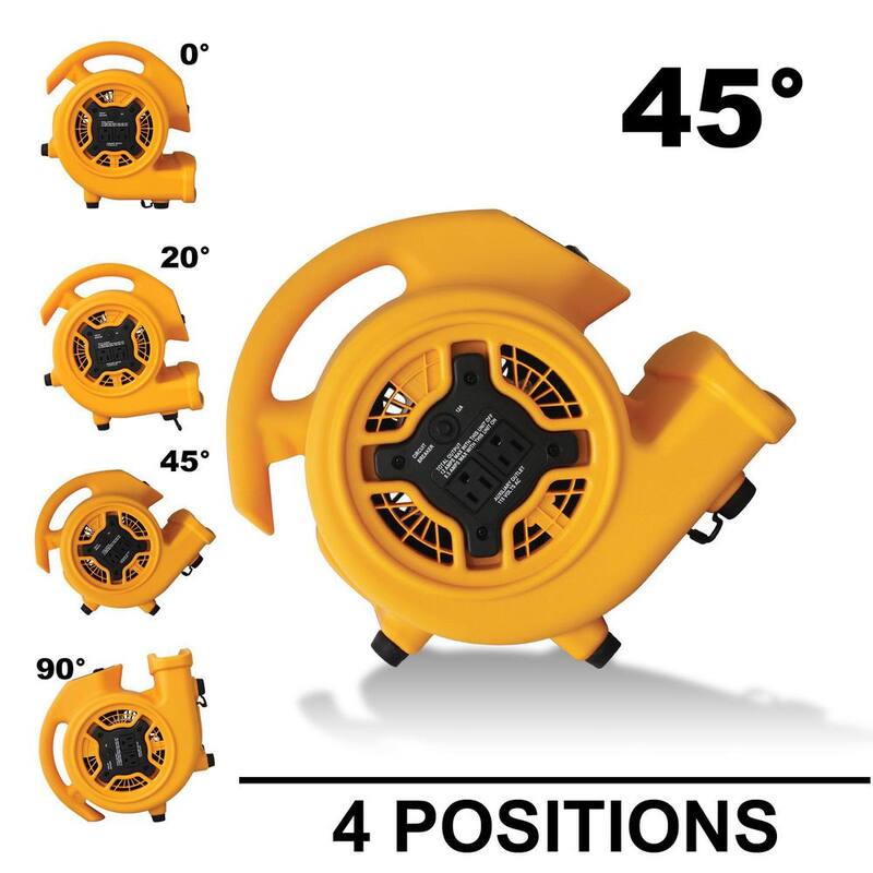 XPOWER 800 CFM Multi-Purpose Blower Fan - P-130A