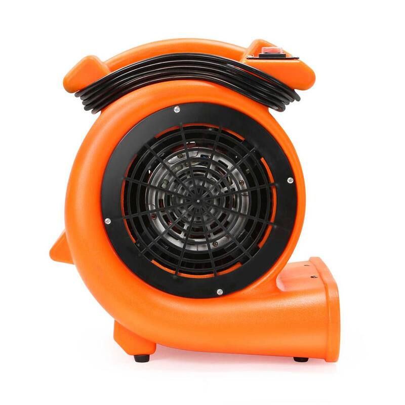 Dryser 1/2 HP 9.5 in. 2 Speed Blower Fan Air Mover in Orange - JAN-DRY-3200