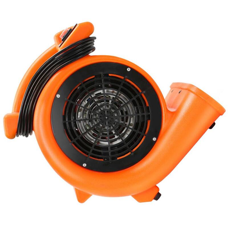 Dryser 1/2 HP 9.5 in. 2 Speed Blower Fan Air Mover in Orange - JAN-DRY-3200