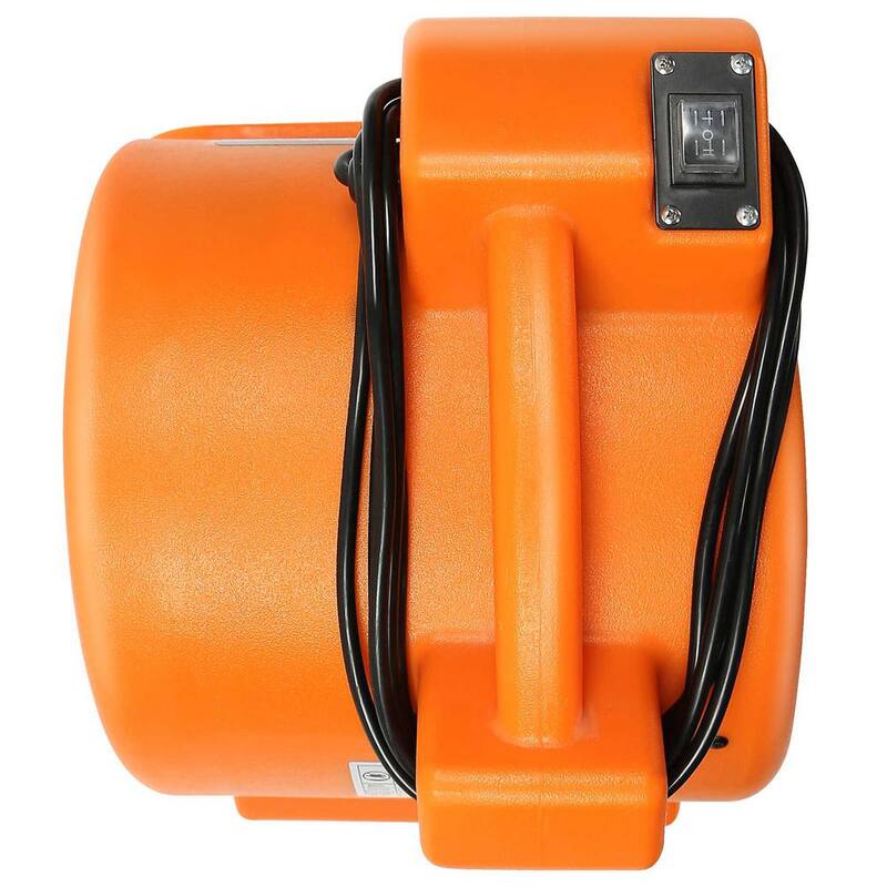 Dryser 1/2 HP 9.5 in. 2 Speed Blower Fan Air Mover in Orange - JAN-DRY-3200