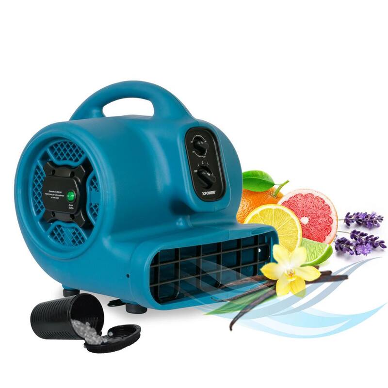 XPOWER 2,000 CFM Scented Air Mover Blower Fan with Negative Ion Generator - P-450NT
