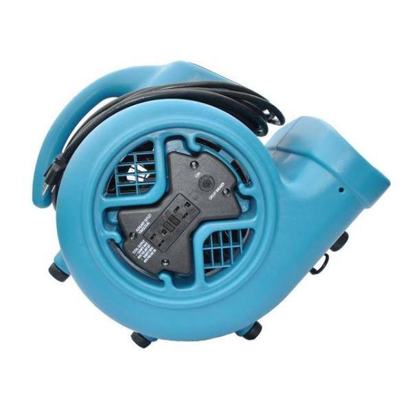 XPOWER X-600A 1/3 HP High Velocity Air Mover with Daisy Chain - X-600A-Blue