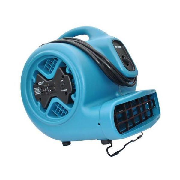 XPOWER X-600A 1/3 HP High Velocity Air Mover with Daisy Chain - X-600A-Blue