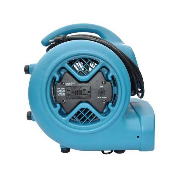 XPOWER X-600A 1/3 HP High Velocity Air Mover with Daisy Chain - X-600A-Blue